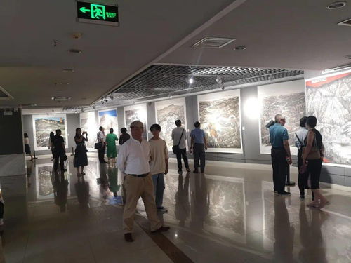 红色之约 胜利吴起 陕西大长安国画院吴起采风作品展在亮宝楼开幕
